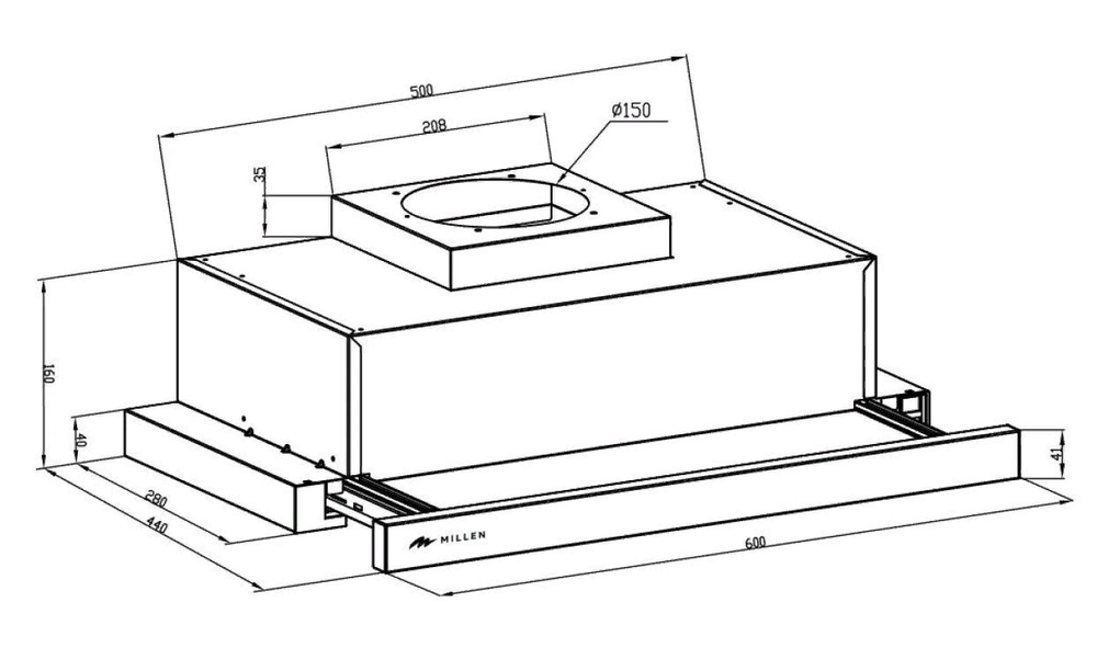 MILLEN MBKHSG 601 WH