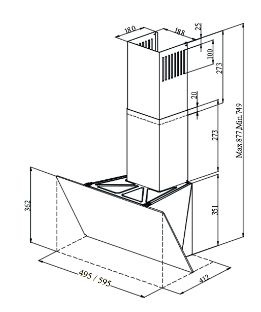 Monsher AMIENS 50 Noir