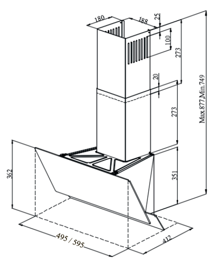 Monsher STELLA 60 Blanc