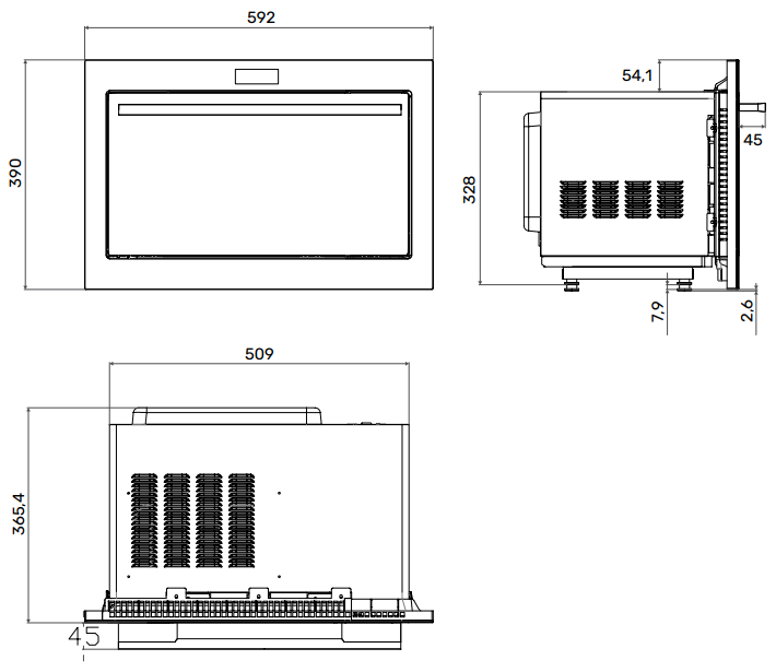 Monsher MMH 1525 Noir