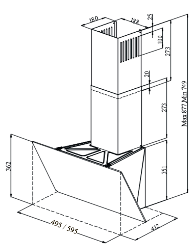 Monsher NOVA 60 Noir