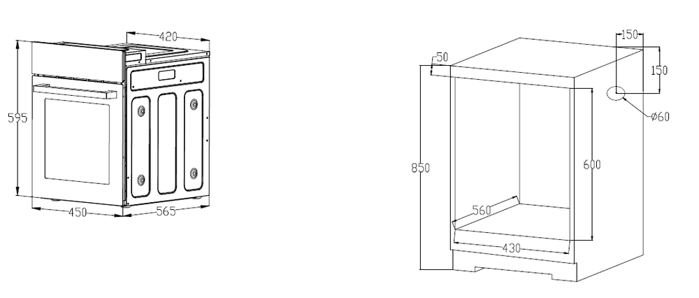 Monsher MOE 4563 Noir