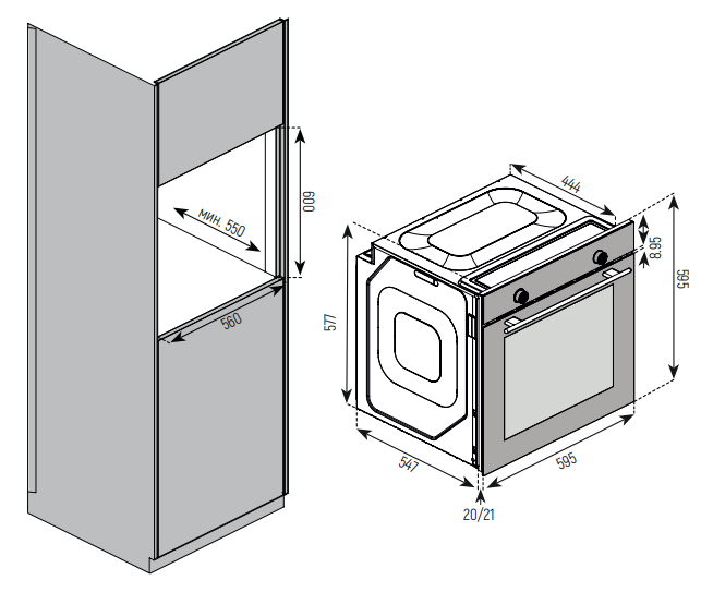 Monsher MOE 6008 Noir