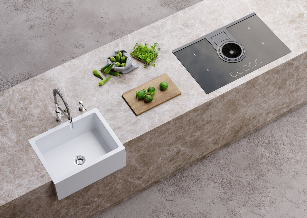 Omoikiri Mikura 61-BL, мойка, керамика, черный