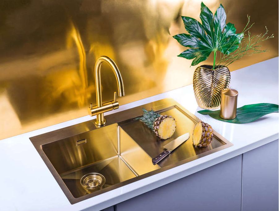 Omoikiri Akisame 78-IN-L, мойка, нержавеющая сталь, чаша слева