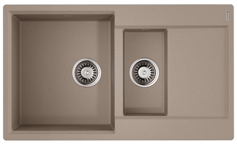 Omoikiri Daisen 86-2-SA, мойка, гранит, бежевый