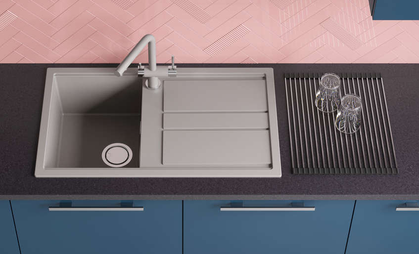 Omoikiri Kitagawa 86-GB, мойка, керамика, графит