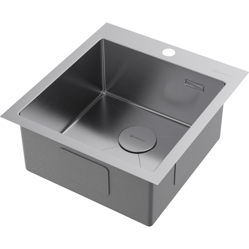 Omoikiri Akisame 46-IN, мойка, нержавеющая сталь 