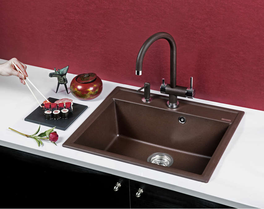 Omoikiri Daisen 60-PA, мойка, гранит, пастила