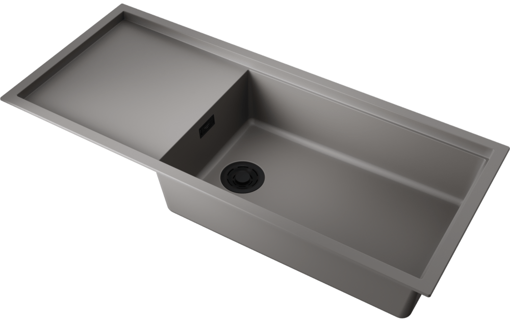 Omoikiri Sintesi 116-GR, мойка, керамика, leningrad grey