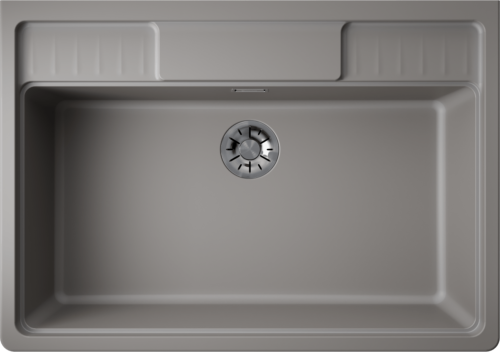 Omoikiri Kinokawa 90-GR, мойка, керамика, leningrad grey