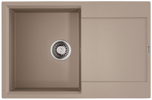Omoikiri Daisen 78T-SA, мойка, гранит, бежевый