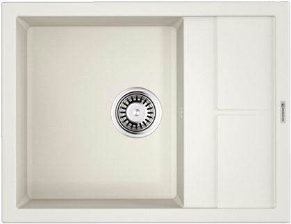 Omoikiri Sumi 65-WH, мойка, гранит, белый