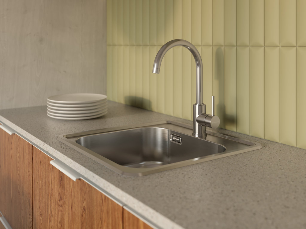 Omoikiri Notoro 48-IN, мойка, нержавеющая сталь/нержавеющая сталь