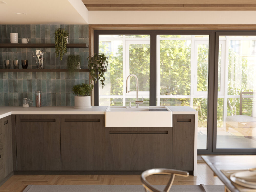 Omoikiri Kinokawa 90-WH, мойка, керамика, белый