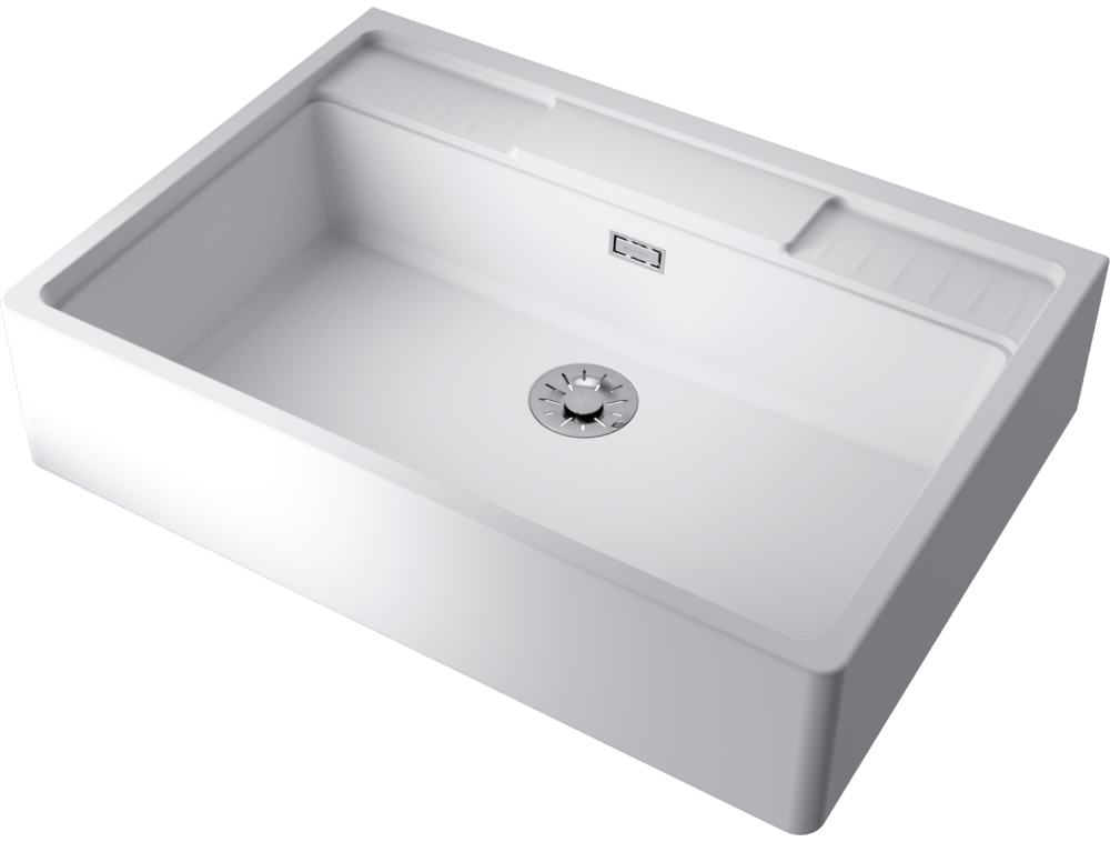 Omoikiri Kinokawa 90-WH, мойка, керамика, белый