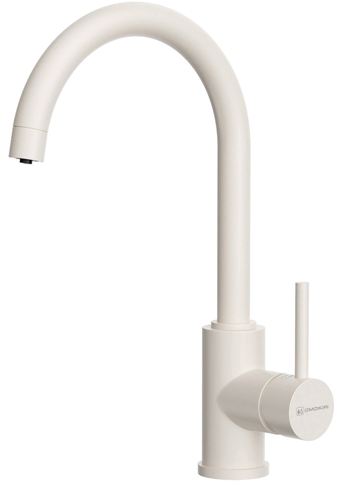 Omoikiri Shinagawa 2 Plus-PA, смеситель, гранит, пастила