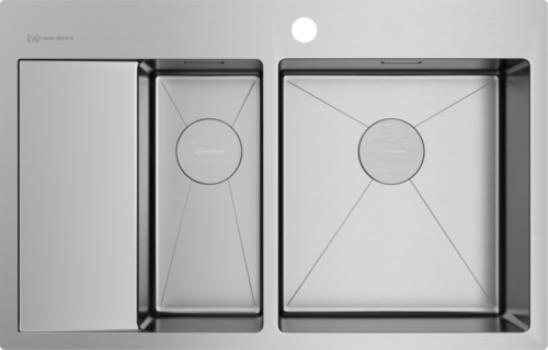 Omoikiri Akisame 78-2-IN-R, мойка, нержавеющая сталь, чаша справа