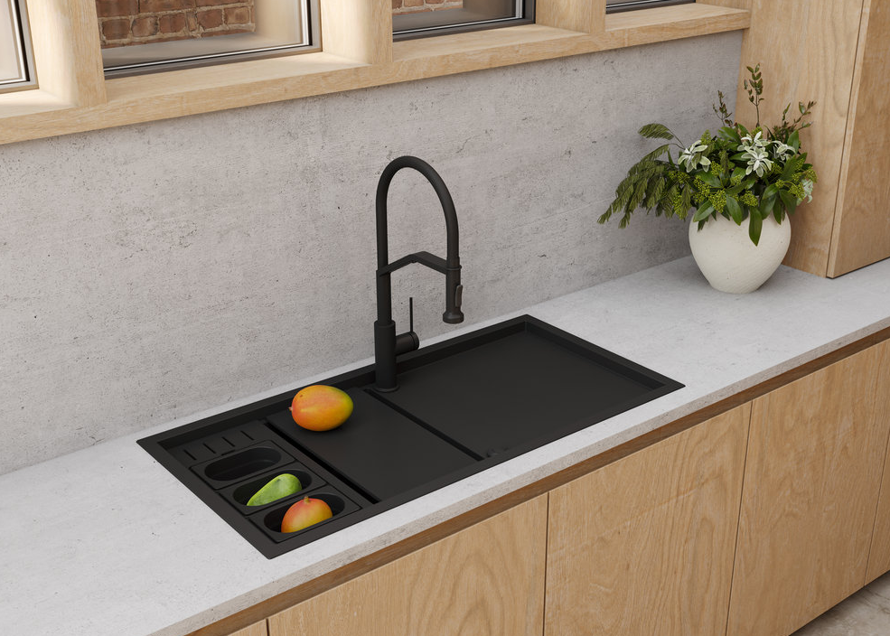 Omoikiri Sintesi 100-GB, мойка, керамика, графит