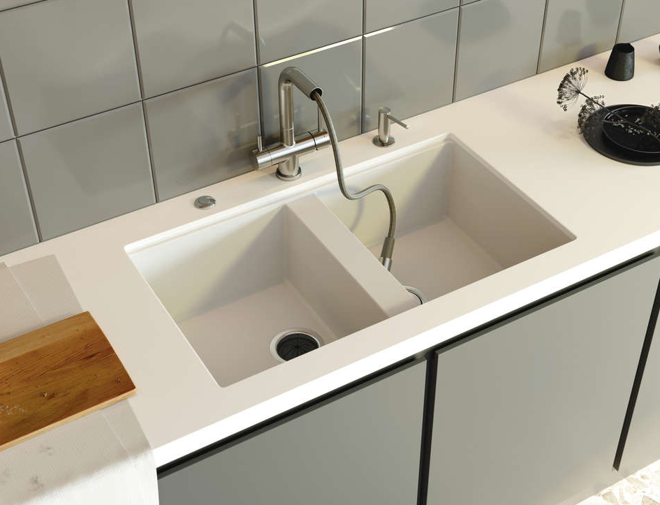 Omoikiri Takamatsu-S-PW, смеситель, чистый белый