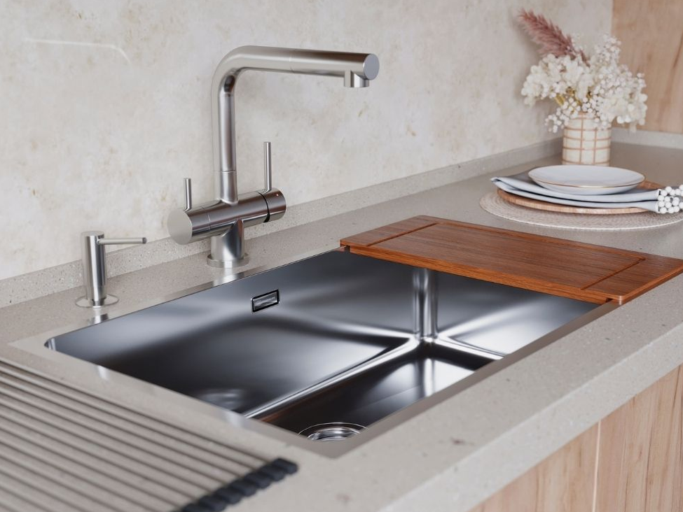 Omoikiri Takamatsu-S-PW, смеситель, чистый белый