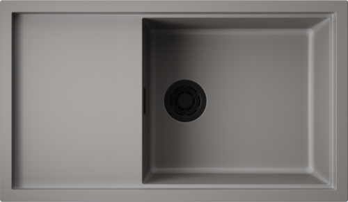 Omoikiri Sintesi 86-GR, мойка, керамика, leningrad grey