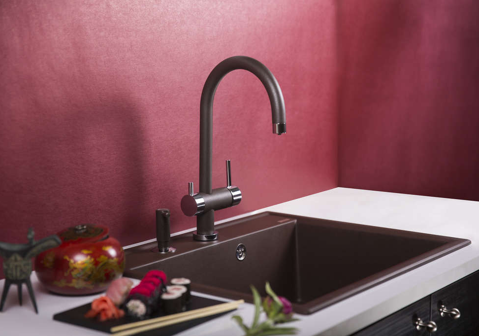 Omoikiri Daisen 60-PA, мойка, гранит, пастила