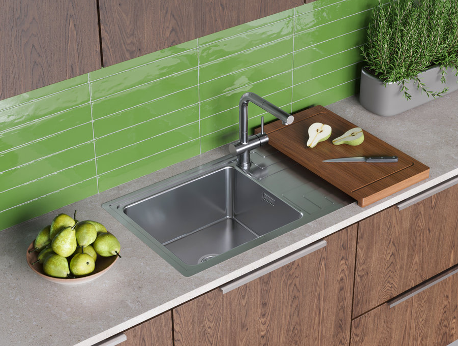 Omoikiri Mizu 78-LB-IN, мойка, нержавеющая сталь