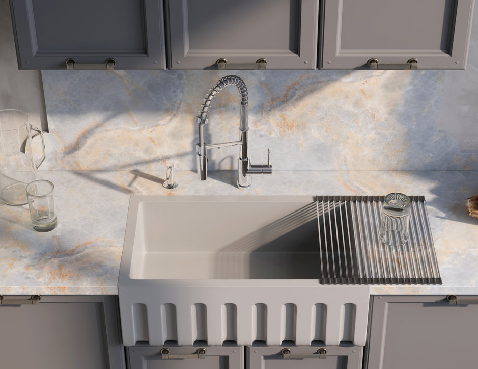 Omoikiri Mikura 76-CC, мойка, керамика, cappuccino coffee