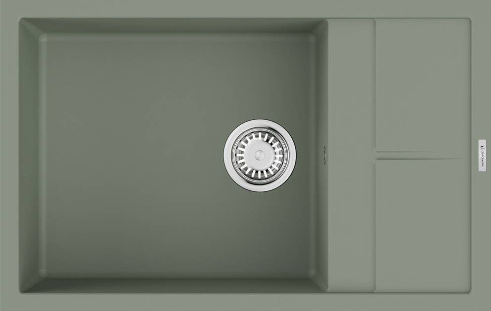 Omoikiri Sumi 78A-LB-WG, мойка, керамика, ветреный зеленый