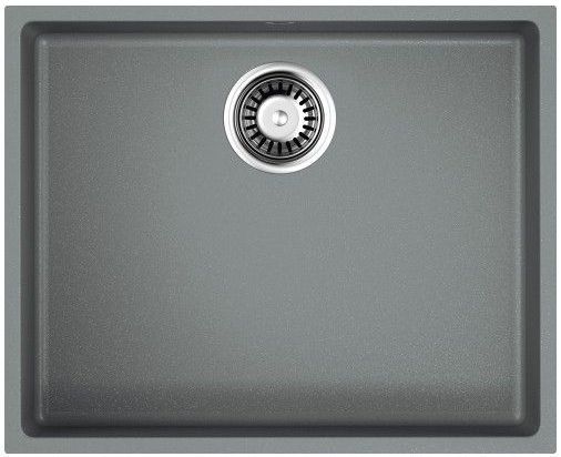 Omoikiri Bosen 54-U-GR, мойка, гранит, leningrad grey