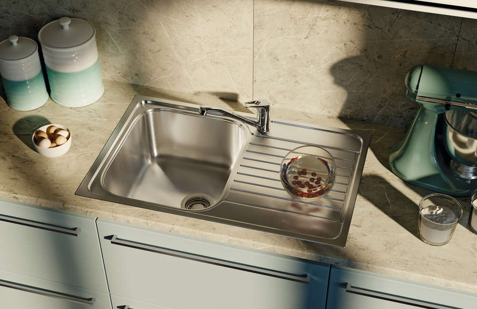 Omoikiri Kashiogawa 79 IN, мойка, нерж. сталь, оборачиваемая