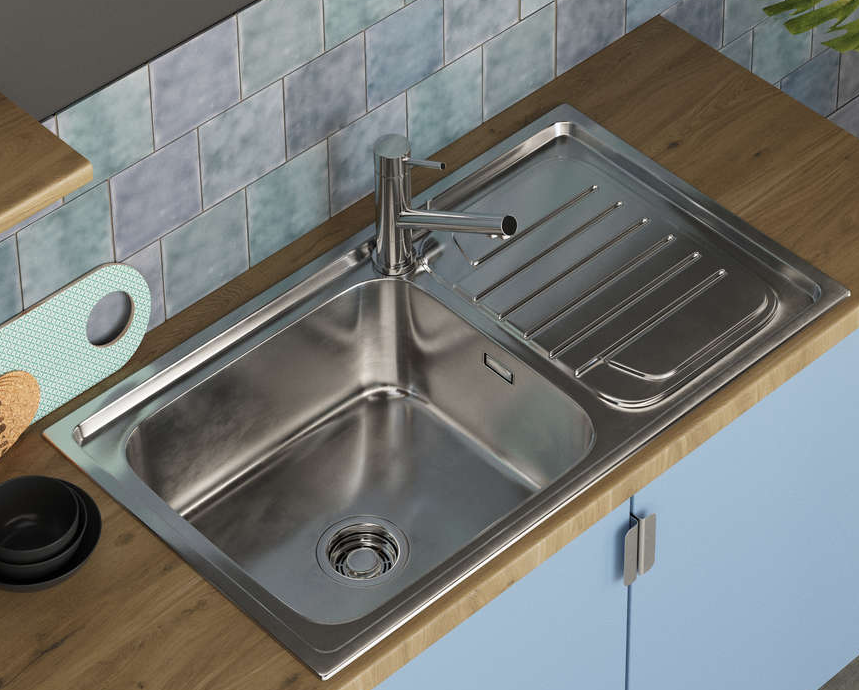 Omoikiri Haruna 86-IN, мойка, нержавеющая сталь