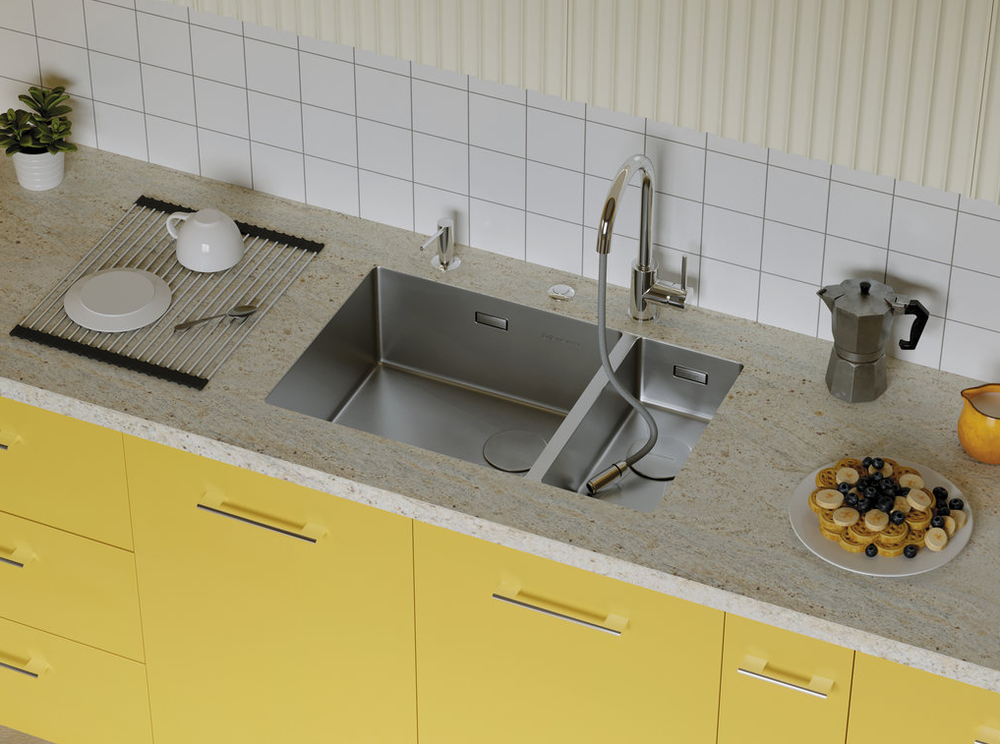 Omoikiri Taki 69-2-U/IF-IN-L Side, мойка, нержавеющая сталь, чаша слева