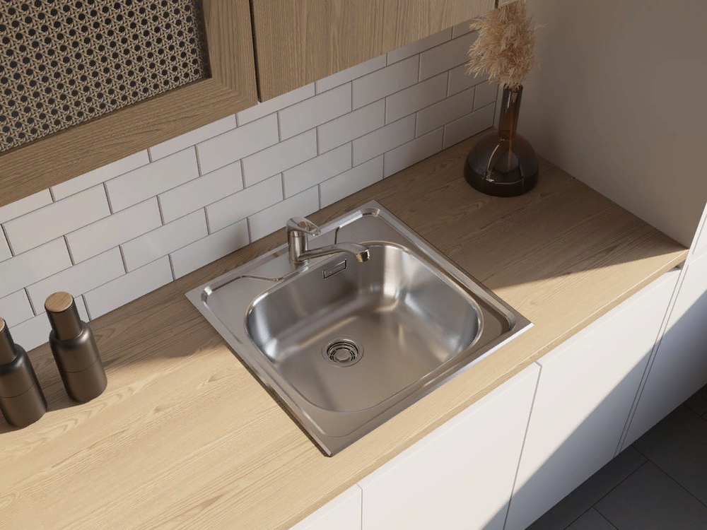 Omoikiri Saru 48-IN, мойка, нержавеющая сталь