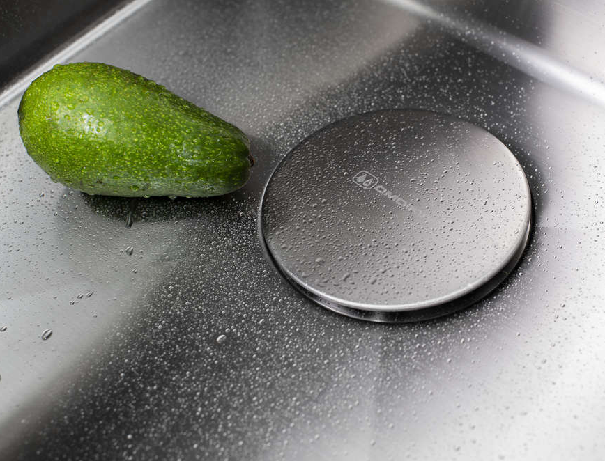 Omoikiri GM Декоративная накладка для выпуска, вороненая сталь