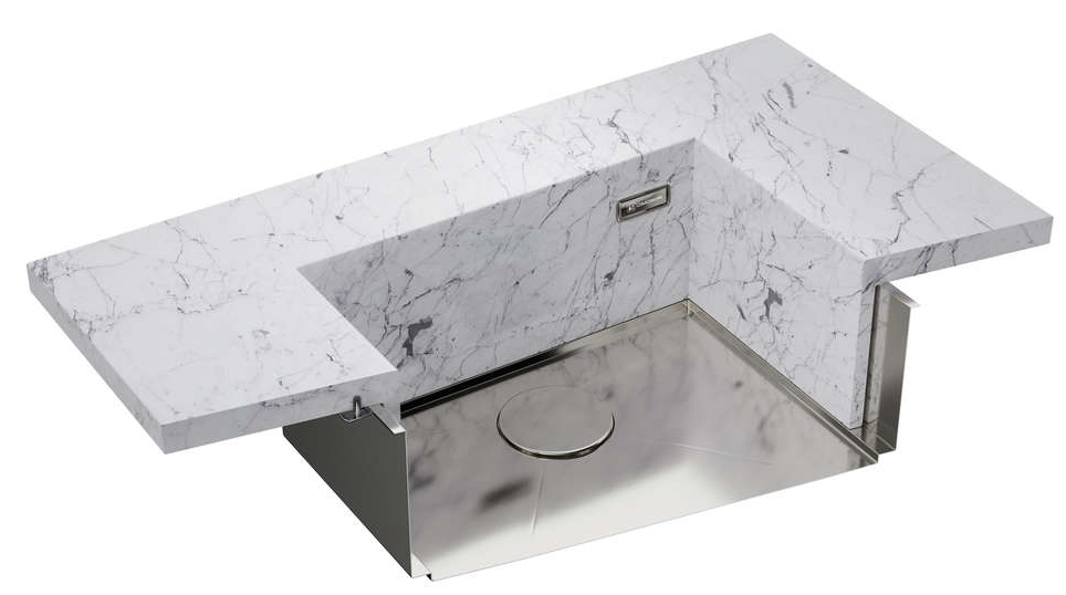 Omoikiri Kasen 53-INT LG, мойка, нержавеющая сталь/светлое золото