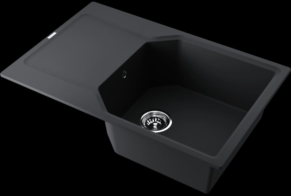 Omoikiri Yonaka 78-LB-BL, мойка, гранит, черный