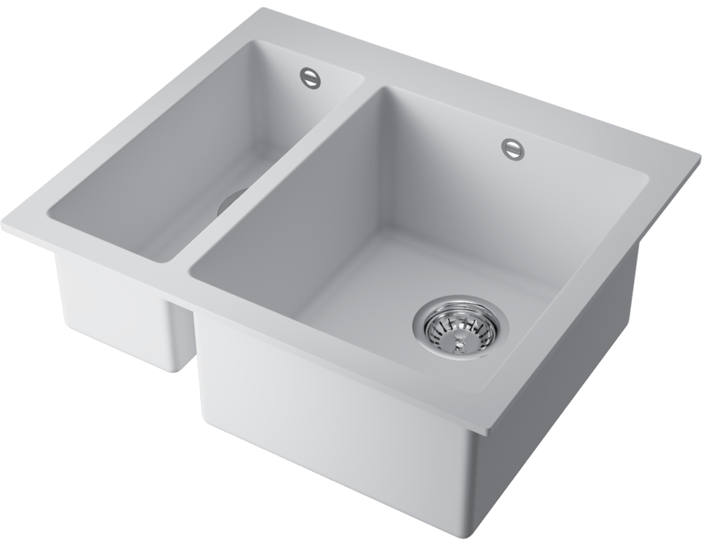 Omoikiri Bosen 59-2A-WH, мойка, керамика, белый