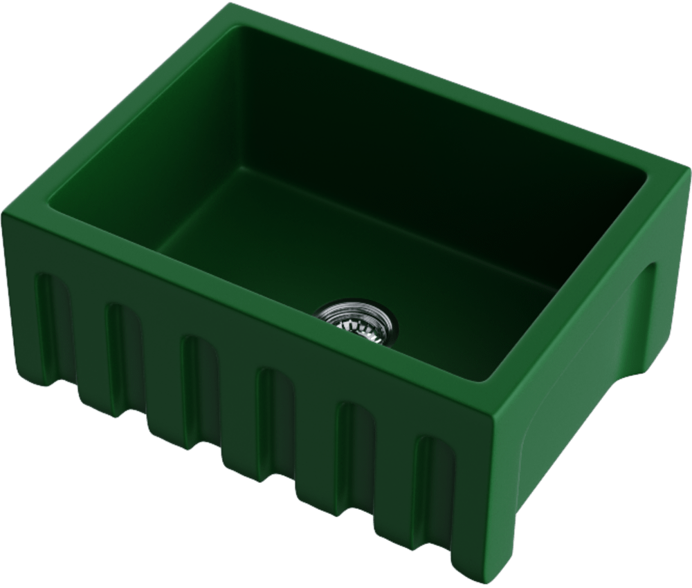 Omoikiri Mikura 61-RG Matt, мойка, керамика, royal green