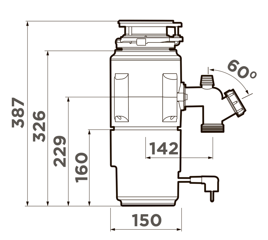 Omoikiri Nagare Slim 900
