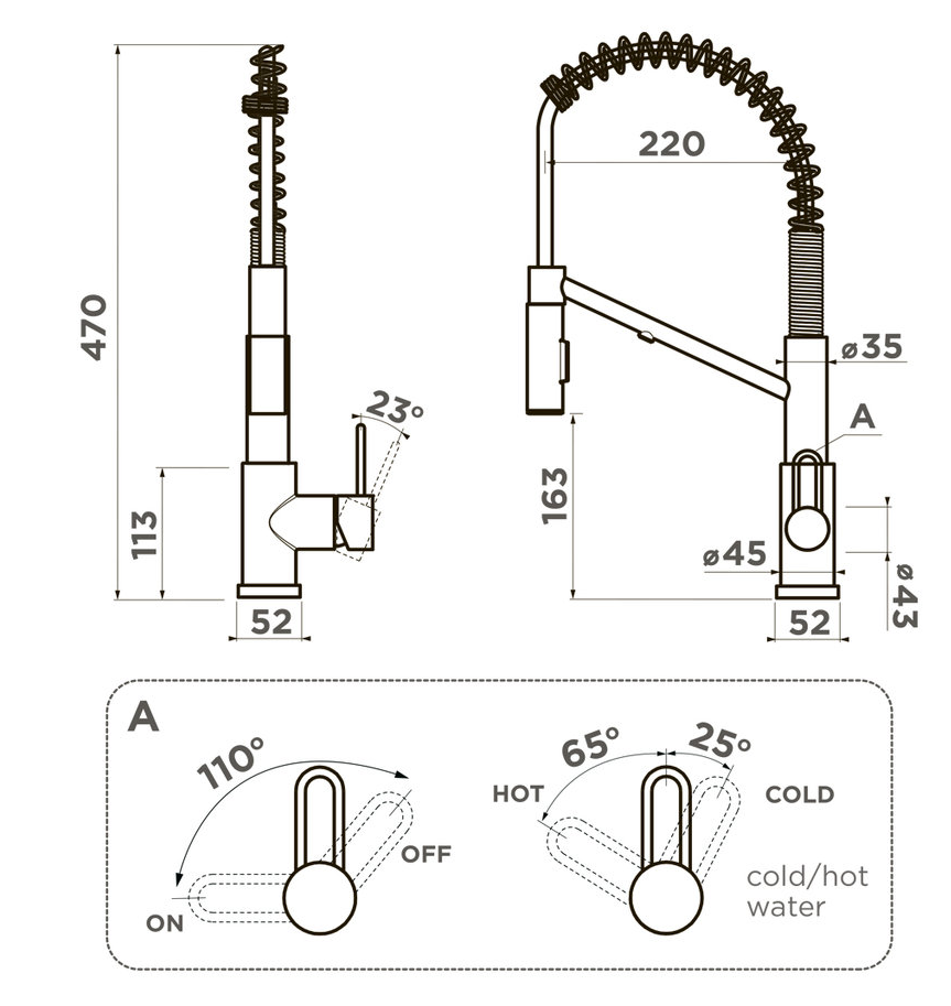 Omoikiri Mira-TA, раковина, керамика, серо-коричневый