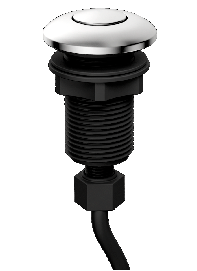 Omoikiri SW-01-C Пневматическая кнопка для измельчителя, хром