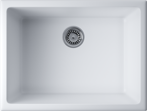 Omoikiri Okinoshima 61-U/I-WH, мойка, керамика, белый