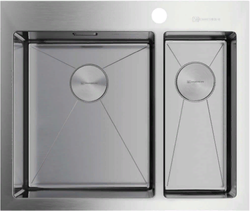 Omoikiri Akisame 60-2-IN-L, мойка, нержавеющая сталь 