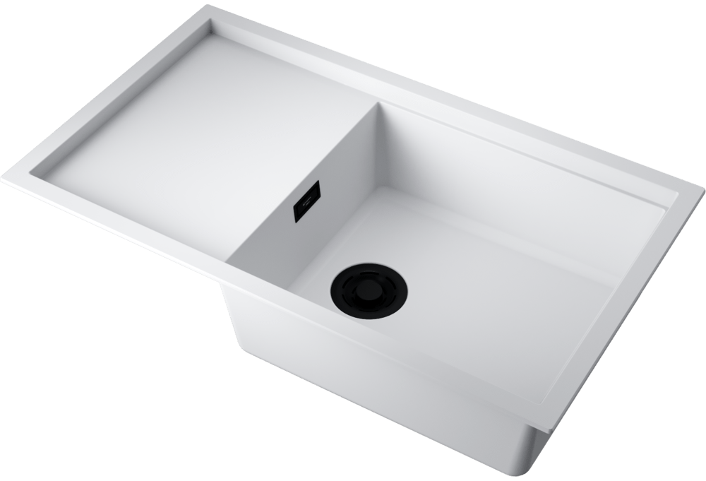 Omoikiri Sintesi 86-WH, мойка, керамика, белый