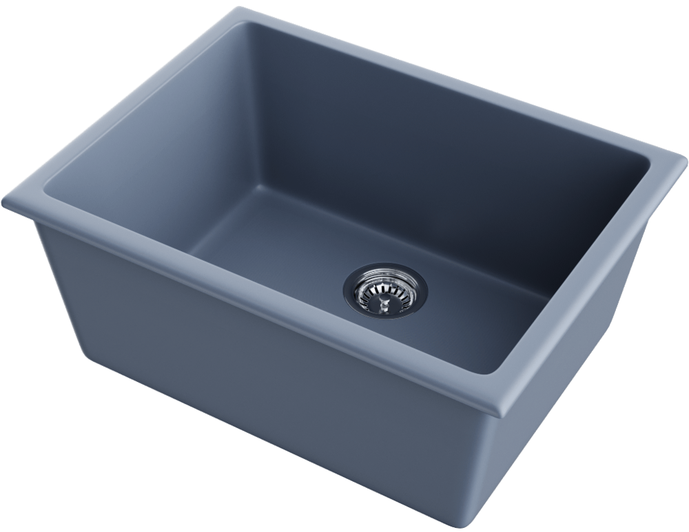 Omoikiri Okinoshima 61-U/I-SB, мойка, керамика, smoky blue