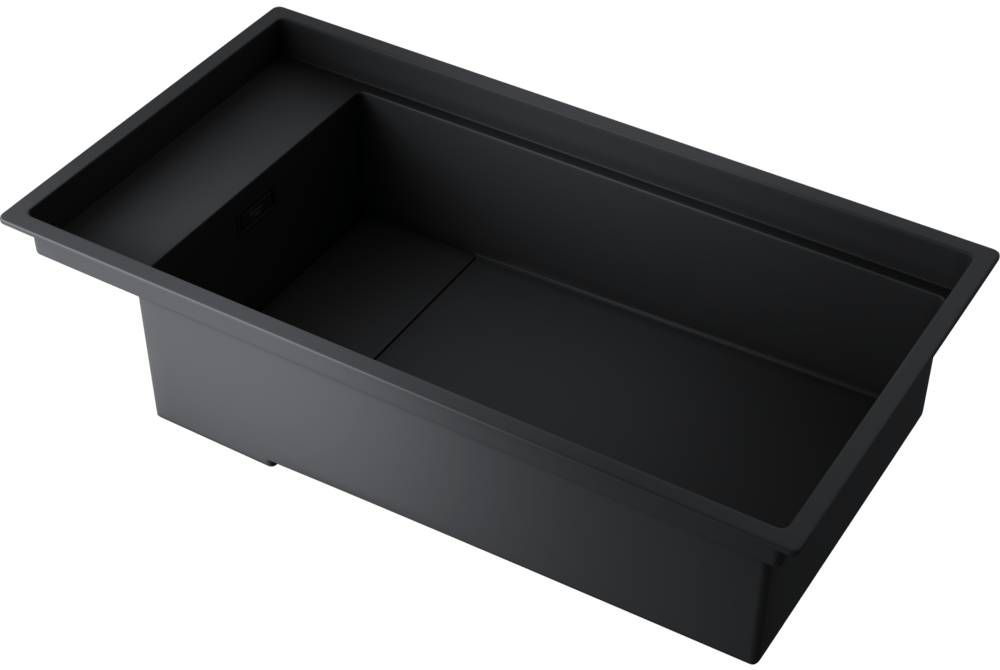 Omoikiri Kinaru 86-U/I GB, мойка, керамика, графит