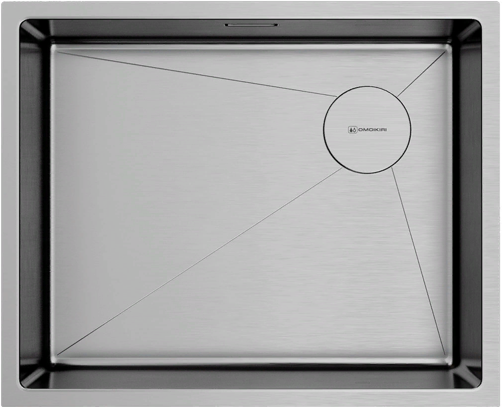 Omoikiri Taki 54-U/IF-IN Side SF, мойка, нержавеющая сталь