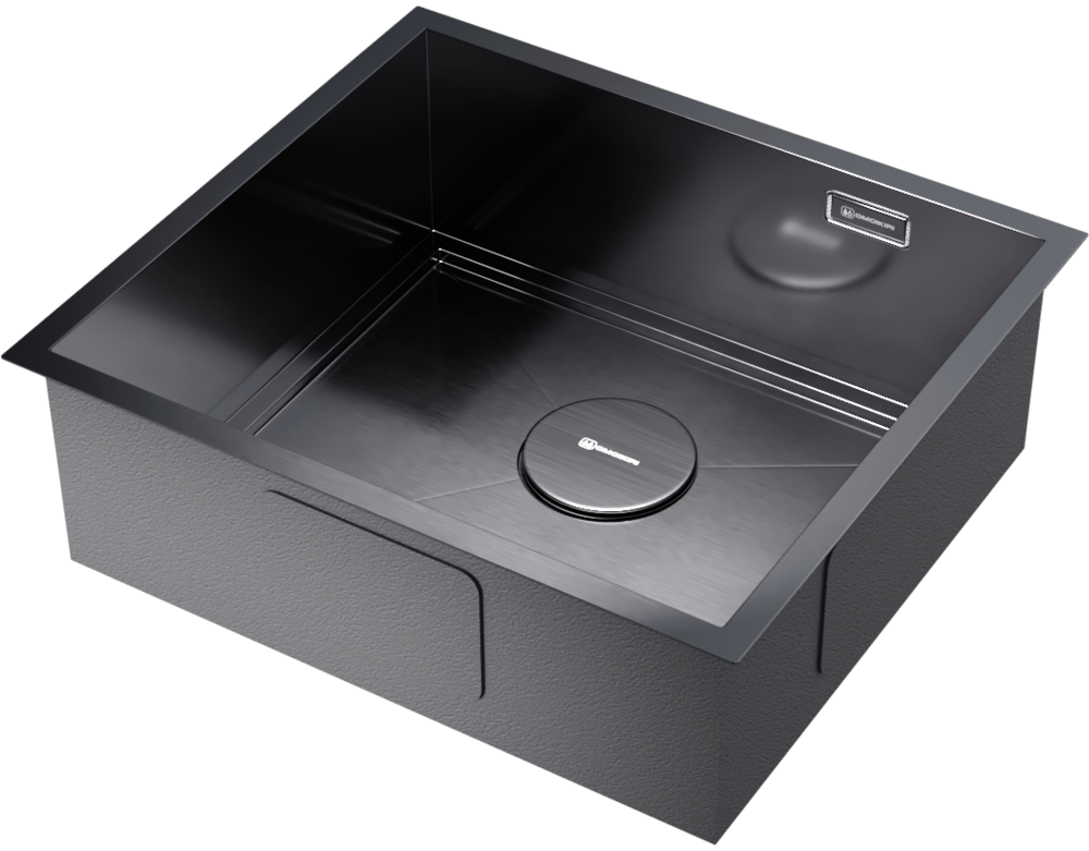 Omoikiri Kasen 49-16 INT GM, мойка, нержавеющая сталь/вороненая сталь